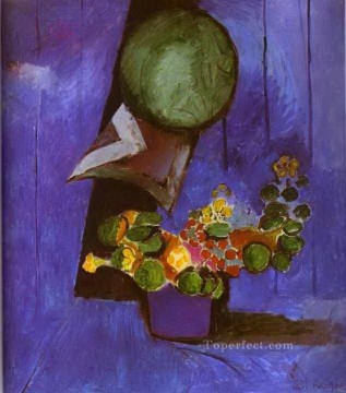 Flores y plato de cerámica fauvismo abstracto Henri Matisse Pinturas al óleo